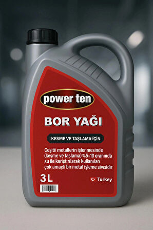 Bor Yağ 3 Lt Metal İşleme Sıvısı Kesme-Taşlama