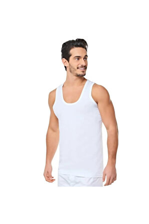 Sedef Yıldız Askılı Erkek Atlet (3 Adet)