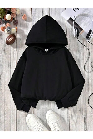 Erkek Çocuk Game Day Sırt Baskılı Kapşonlu Sweatshirt