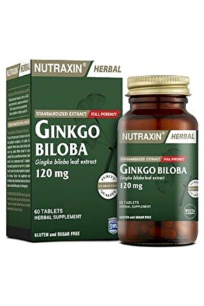 Nutraxin Gingko Biloba 60 Kapsül