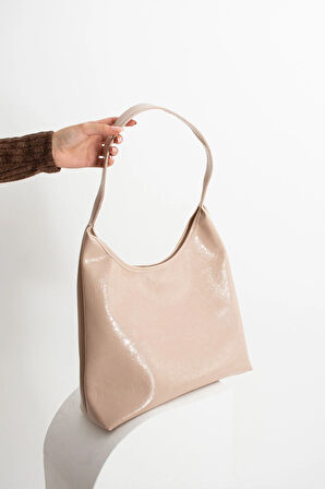 Kadın Omuz Çantası Makyaj Çantalı Kaliteli Deri