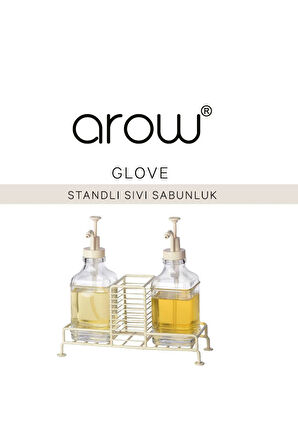 Glove Stantlı Sıvı Sabunluk Seti