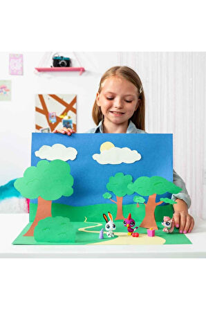 Seri 2 Ağaçkakan – Tavşan ve Sincap LPS Minişler 3'li Figür Seti