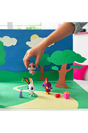 Seri 2 Ağaçkakan – Tavşan ve Sincap LPS Minişler 3'li Figür Seti