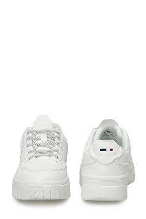 U.S. Polo Assn. CANDY 101534282 Kadın Beyaz Sneaker