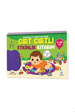 9-18 Ay Ilk Cırt Cırtlı - Keçeli Etkinlik Kitabım