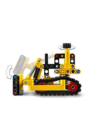 arcnxx Technic Ağır İş Buldozeri 42163  - 7 Yaş ve Üzeri İçin Yapım Seti (195 Parça) Sn Ç