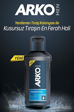 Arko Cool Tıraş Kolonyası 4x255 ml