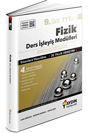 9. Sınıf Aydın Fizik Ders İşleyiş Modülleri / Can Dirican / Aydın Yayınları / 9786050659245