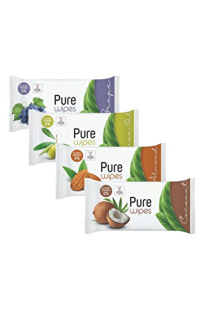 Pure Wipes Islak Havlu 4x50 (200yaprak)
