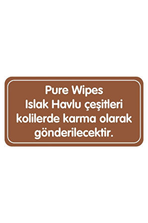 Pure Wipes Islak Havlu 4x50 (200yaprak)
