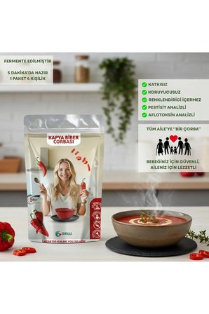 Gurme Serisi Çorba Seti 4 Paket x 60 Gram Pestisit ve Aflatoksin Analizli