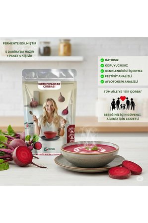 Gurme Serisi Çorba Seti 4 Paket x 60 Gram Pestisit ve Aflatoksin Analizli