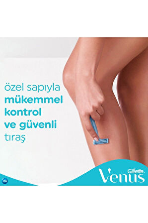 Simply Venus 2 Kullan At Tıraş Bıçağı 4'lü X 3 Paket