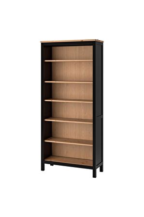 HEMNES Açık Kitaplık, Venge-Kahverengi, 90x197 cm