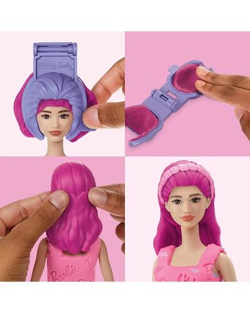Play-Doh Barbie Kalpler ve Saç Oyun Hamuru Seti G1357