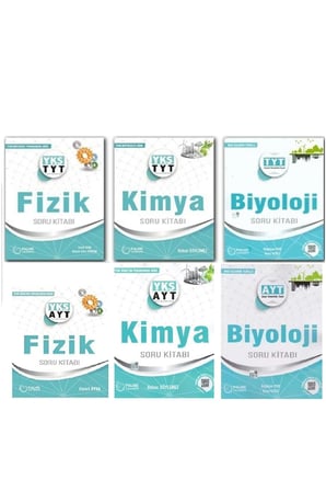 Tyt Ayt Fen Bilimleri Soru Seti 6 Kitap "yeni Baskı"