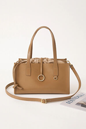 Luxe Halo Bag – Halkalı Omuz & Çapraz Çanta