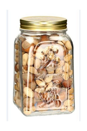 80385 Homemade Metal Kapaklı Kavanoz 1000 Cc - 4 Adet