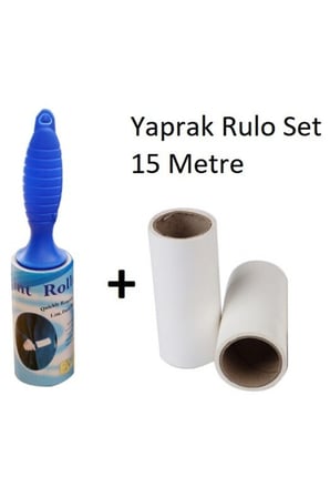Tüy Toplama Alma Yaprak Rulo 5 Metre 2 Yedekli