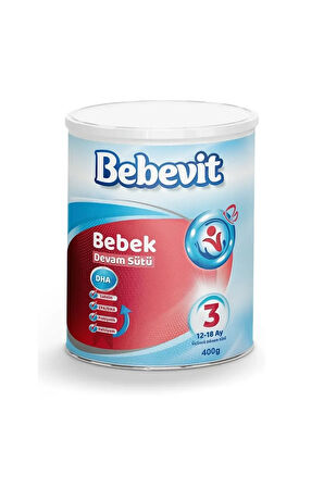 ASFSTORE Bebevit 3 Bebek Devam Sütü 400 gr