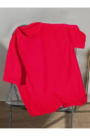 3’lü Çocuk Tişört Seti %100 Pamuk Basic Unisex Rahat Kalıp Oversize T-Shirt + Şort Hediyeli
