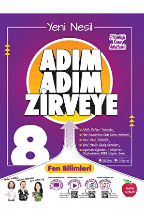 Newton 8.sınıf Fen Bilimleri Adım Adım Zirveye Soru Bankası