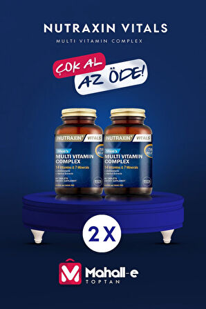 Nutraxin Multivitamin Mineral Complex Erkek 60 Tablet 2 Adet