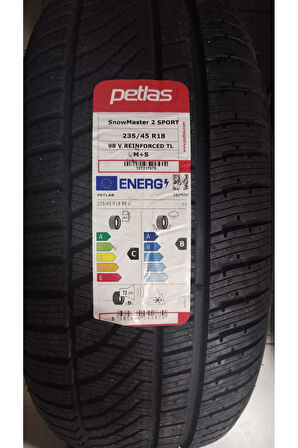 235/45 R18 TL 98V REINF. SNOWMASTER 2 SPORT KIŞ LASTİĞİ 2025 ÜRETİM