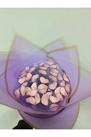 ledli kelebek buketi