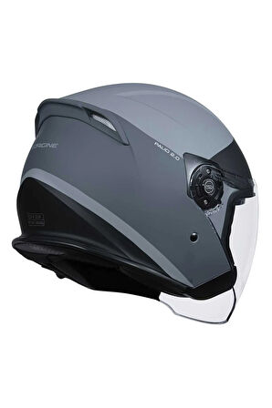 Palio 2  Scout Mat Grey  Kask.