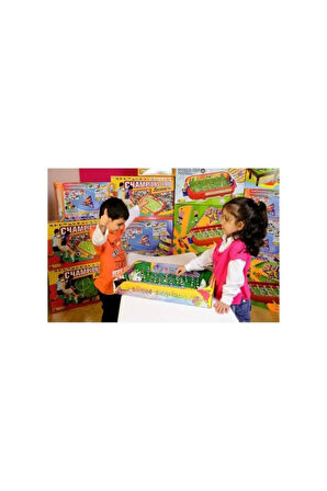 3+ Yaş Futbol Oyunu Masa Maçı Langırt Büyük Boy 9x39x58 Dünya Kupası Yeşil