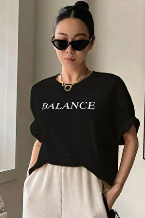 Unisex Baskılı Oversize T-Shirt