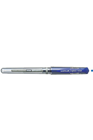 Roller Kalem ( 12 adet ) Signo Broad Jel Bilye Uç İmza Kalemi 1.0 MM Mavi UM-153