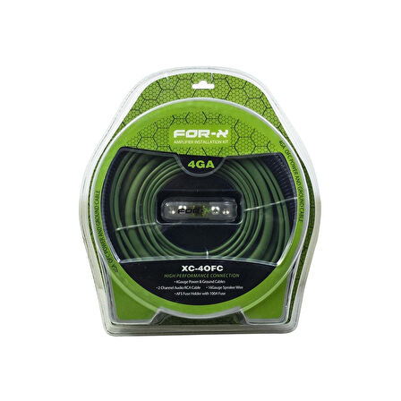 For X Oto Anfi Kablo Seti 4ga Bakır Xc-40fc