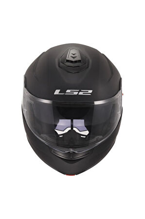 STROBE 2 MAT SİYAH ÇENE AÇILIR KASK-BEDEN - XL