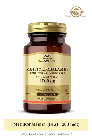 Methylcobalamin (b12) 1000 Mcg 30 Dilaltı Tablet