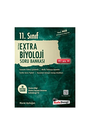 Kafadengi 11.sınıf Extra Biyoloji Soru Bankası