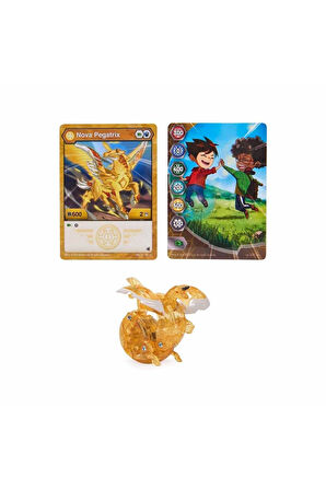 Bakugan Legends Nova Bakugan - Pegatrix Sarı Oyuncak Bakugan Figür Işıklı Bakugan Pegatrix Sarı