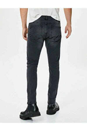 4wam40394nd Mıchael Erkek Jean Pantolon Siyah