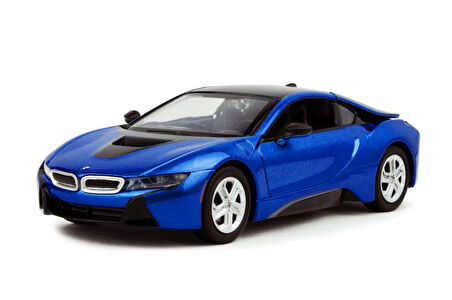 Vardem Koleksiyon 1 / 24 2018 BMW İ8 Couple Mavi Model Metal Araba