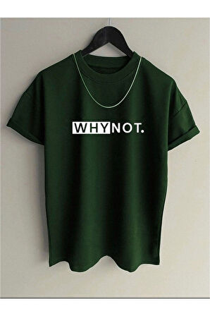 Unisex Siyah Oversize Baskılı T-shirt