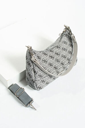 Kadın Baget Desenli Kolon Uzun Askılı Çanta