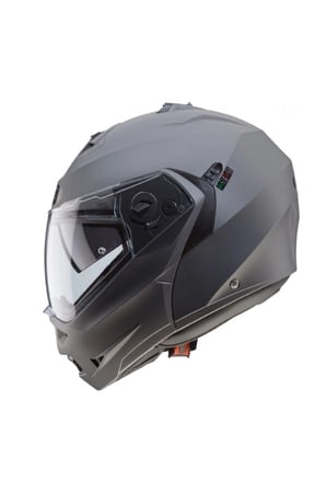 Duke 2 Gun Metal Mat Gri Açılır Motosiklet Kaskı Pinlock