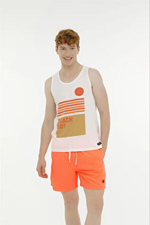 Lumberjack Gustavo Cepli Turuncu Erkek Deniz Şortu