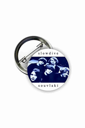 Slowdive - Souvlaki Buton Rozet