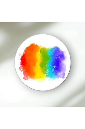 Pride Flag Gökkuşağı Buton Rozet