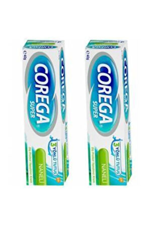 Diş Protez Yapıştırıcı Krem 40 gr. Naneli - 2 Adet