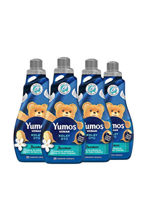 Yumoş Uzman Kolay Ütü Konsantre Yumuşatıcı 4x1200ml