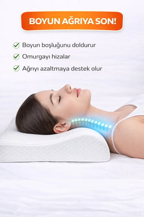 Medikal Ortopedik Boyun Destekli Ergonomik Boyunluk